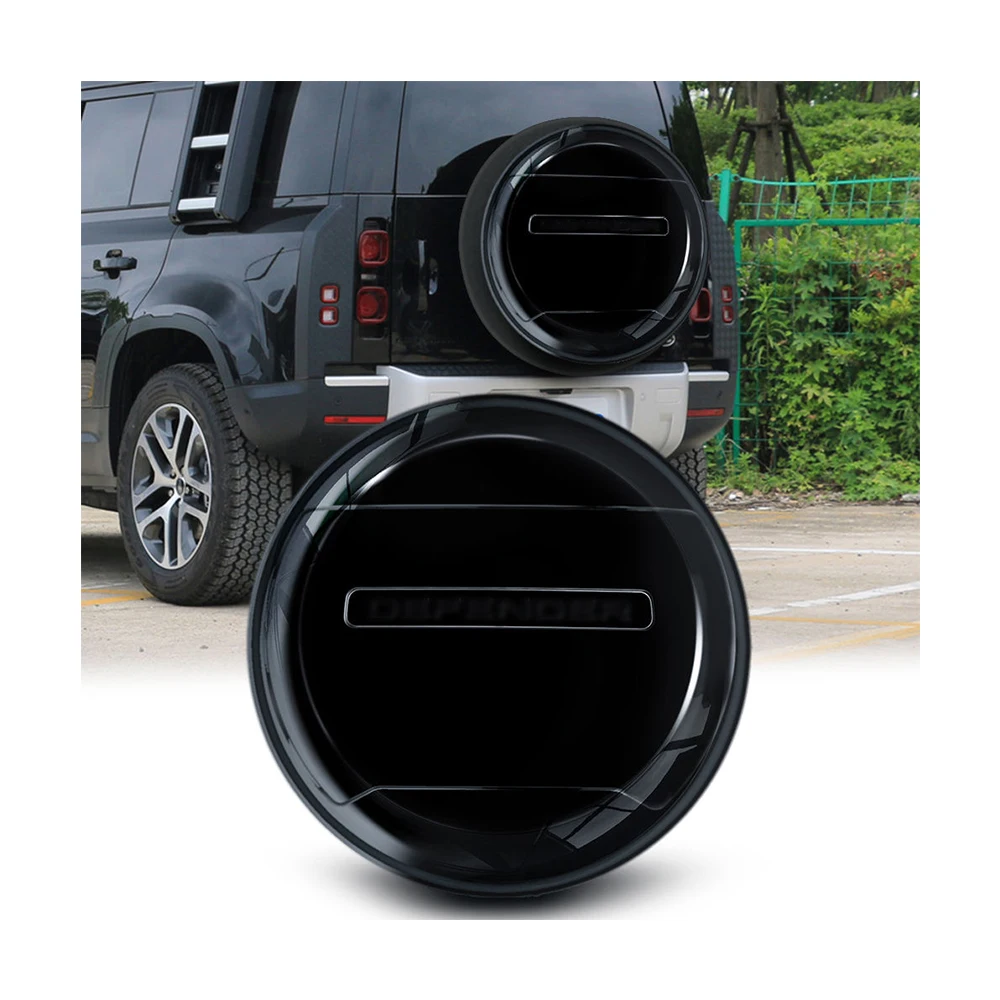 Exterior Accessory Spare wheel cover Waterproof Spare Tyre Cover Tire cover for Land rover Defender 90 110 Rear door compartment