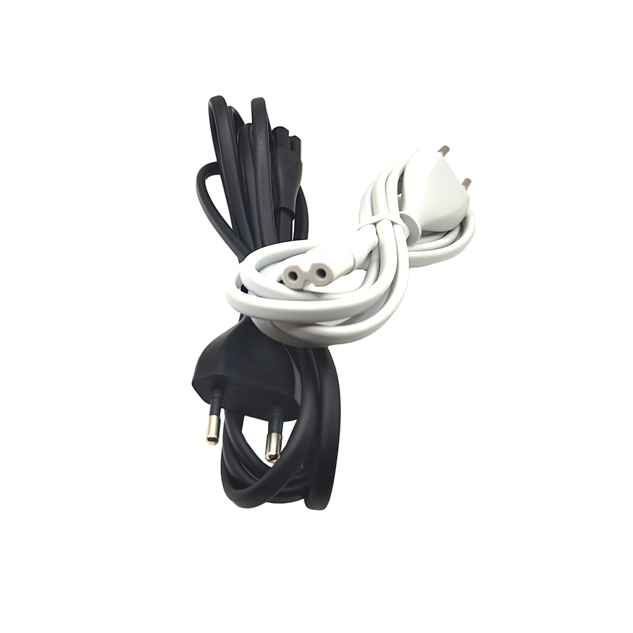 2-Pin Core Figure 8 IEC-C7 AC Power Supply Cord Cable Lead EU Plug for Xiaomi mi Robot Roborock Air Purifier S2 MAX Smart Fan