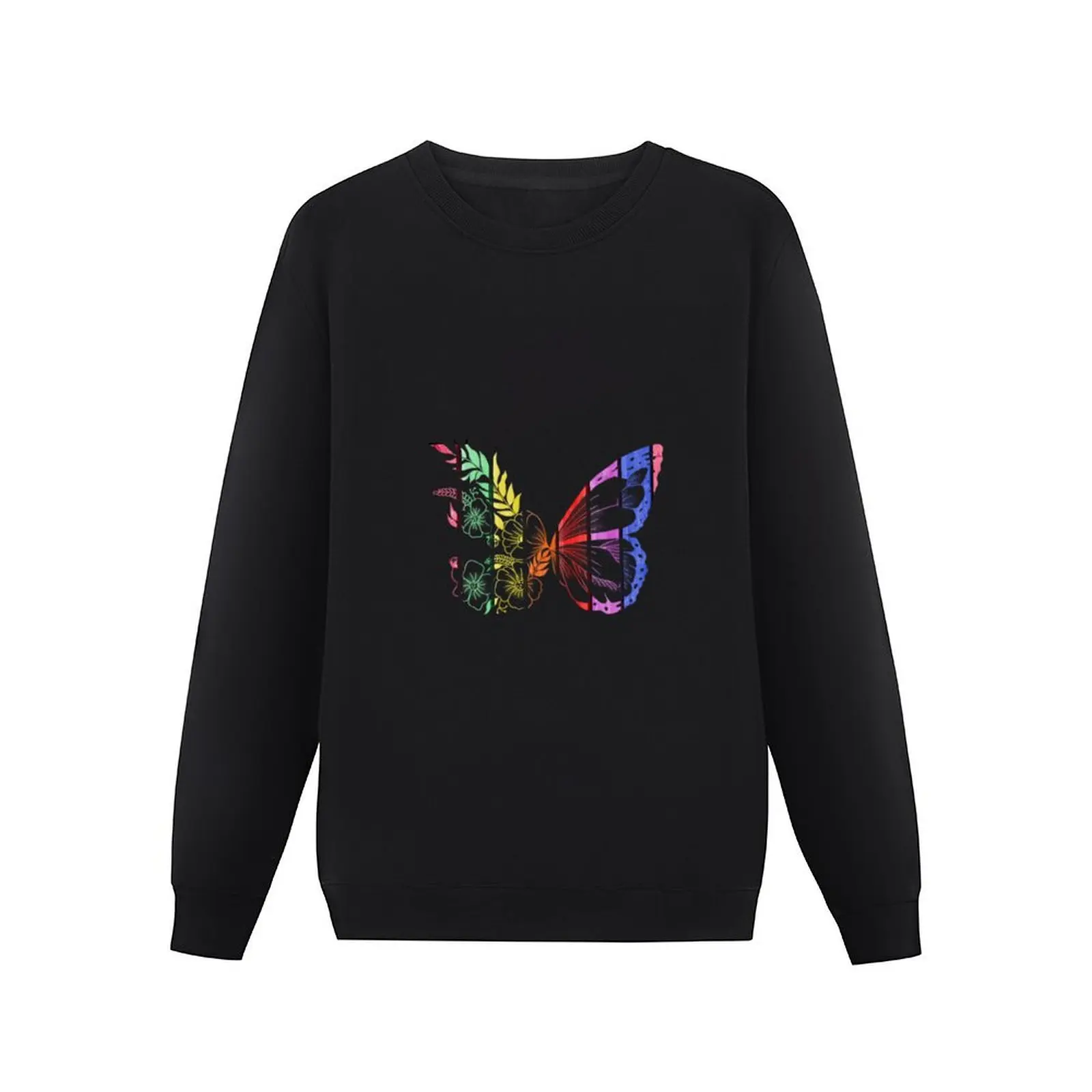 Copy of beautiful colorful butterfly design t-shirt Pullover Hoodie japanese style blouse graphic sweatshirts