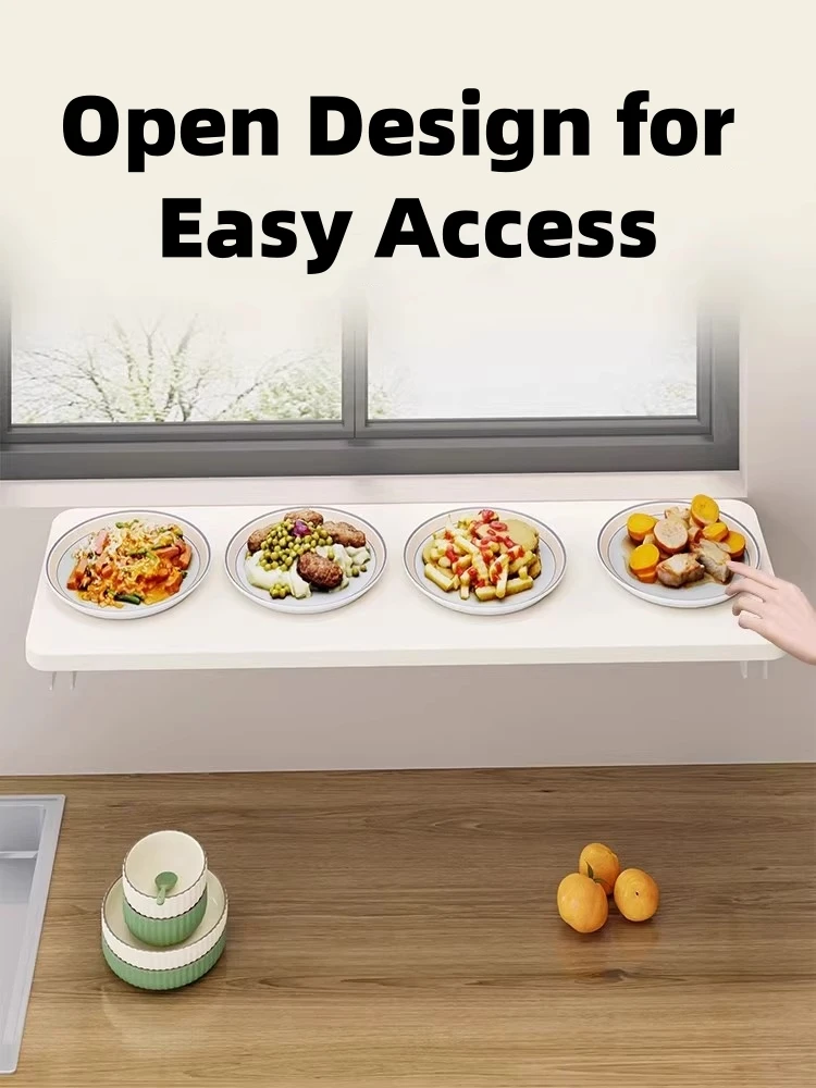 أضعاف خارج جدار المطبخ الجرف عتبة النافذة موسع لوحة مجلس تنظيم المطبخ تخزين تمديد مساحة كونترتوب #3