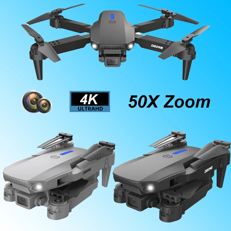 E88pro 4k Professional Drone Optical Flow with Dual Camera Aerial Photography Four Axis Aircraft Remote Control Aircraft