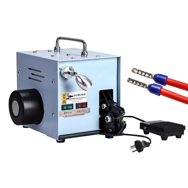 

Electric Dynamic Crimping Machine Low Noise Wire Terminal Crimping Machine Crimping Pliers Cold Pressing Crimp Tool