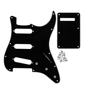 Guitar Electric Guitar St-Pickguard với 11 lỗ, tấm rủi ro, tấm phía sau và ốc vít, 13 màu để lựa chọn 8 Guitar Shield SHIELA MADIRA chính - №4