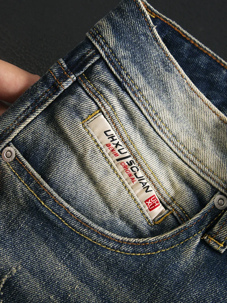Jeans masculino retro pequeno  - Winter Clothing Youtube avaliação e preço