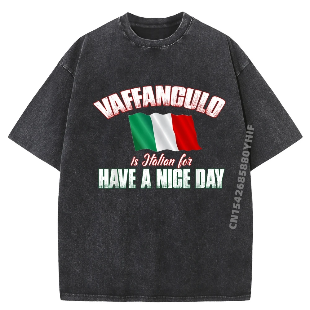 

Vaffanculo Have A Nice Day Роскошные дизайнерские мужские топы и футболки с принтом, классическая футболка для подруги, потертые футболки в стиле ретро