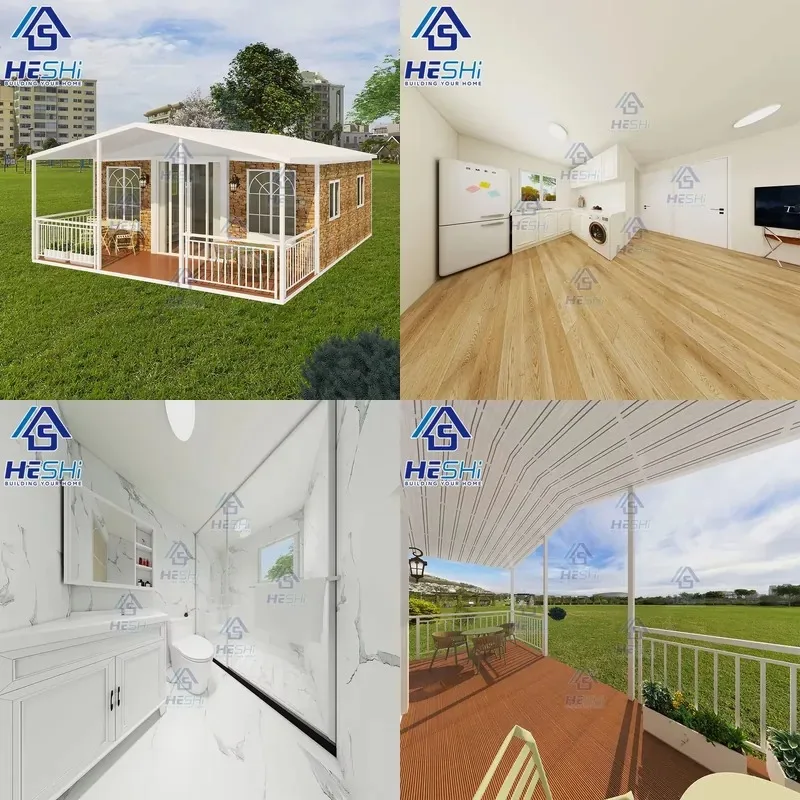 sell like hot cakes Easy to Build Prefabricated 40Ft 30Ft 20Ft Folding Container Expandable House 2 4 5 Bedroom Prefab Sale