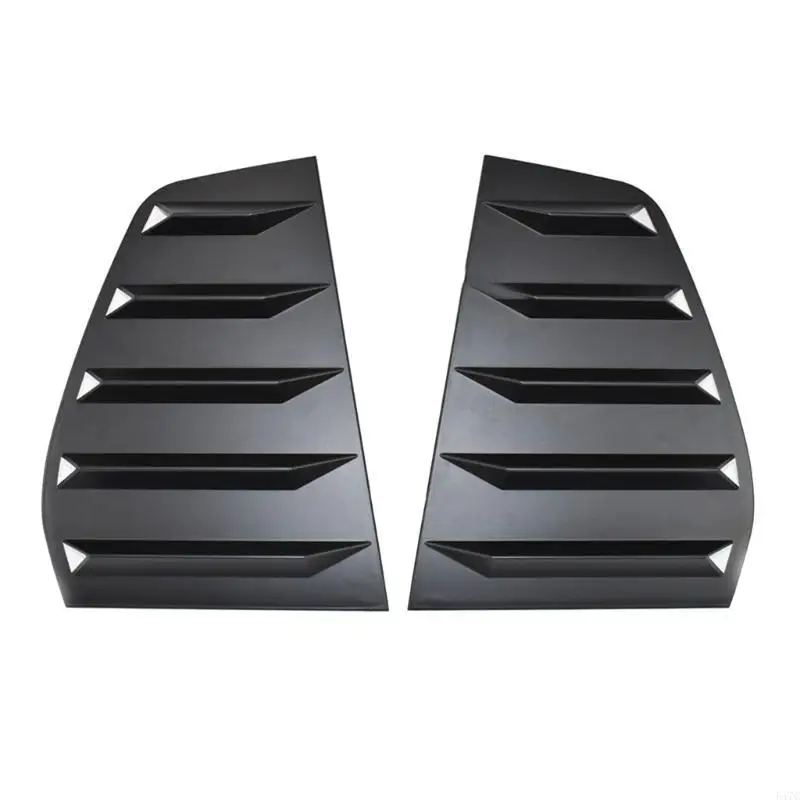 

547C 2x Exterior Car Rear Triangle Blinds Cover Stickers For MK6 6.5 MK7 7.5