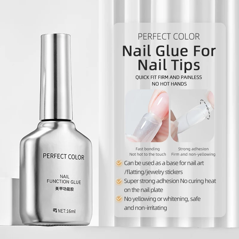 PERFEKTE FARBE, 16 ml, kein abwischbares Gel-Decklack- und Grundlack-Set – glänzende Oberfläche und langlebig, Soak Off LED-Nagellampe, Gel-Basislack – Detail 22