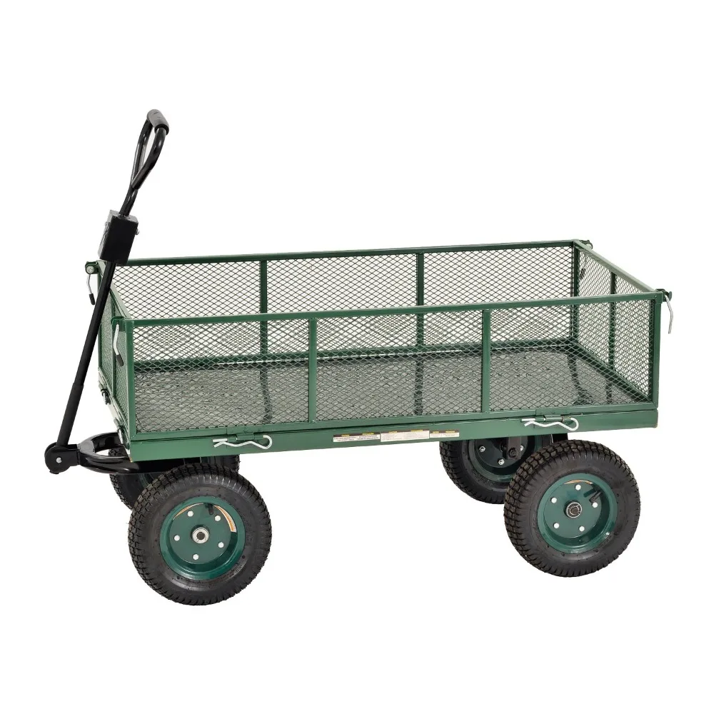 

Muscle Carts Steel Utility Garden Wagon, 1000 lb. Load Capacity, 21-3/4" Height x 48" Length x 24" Width, Customized