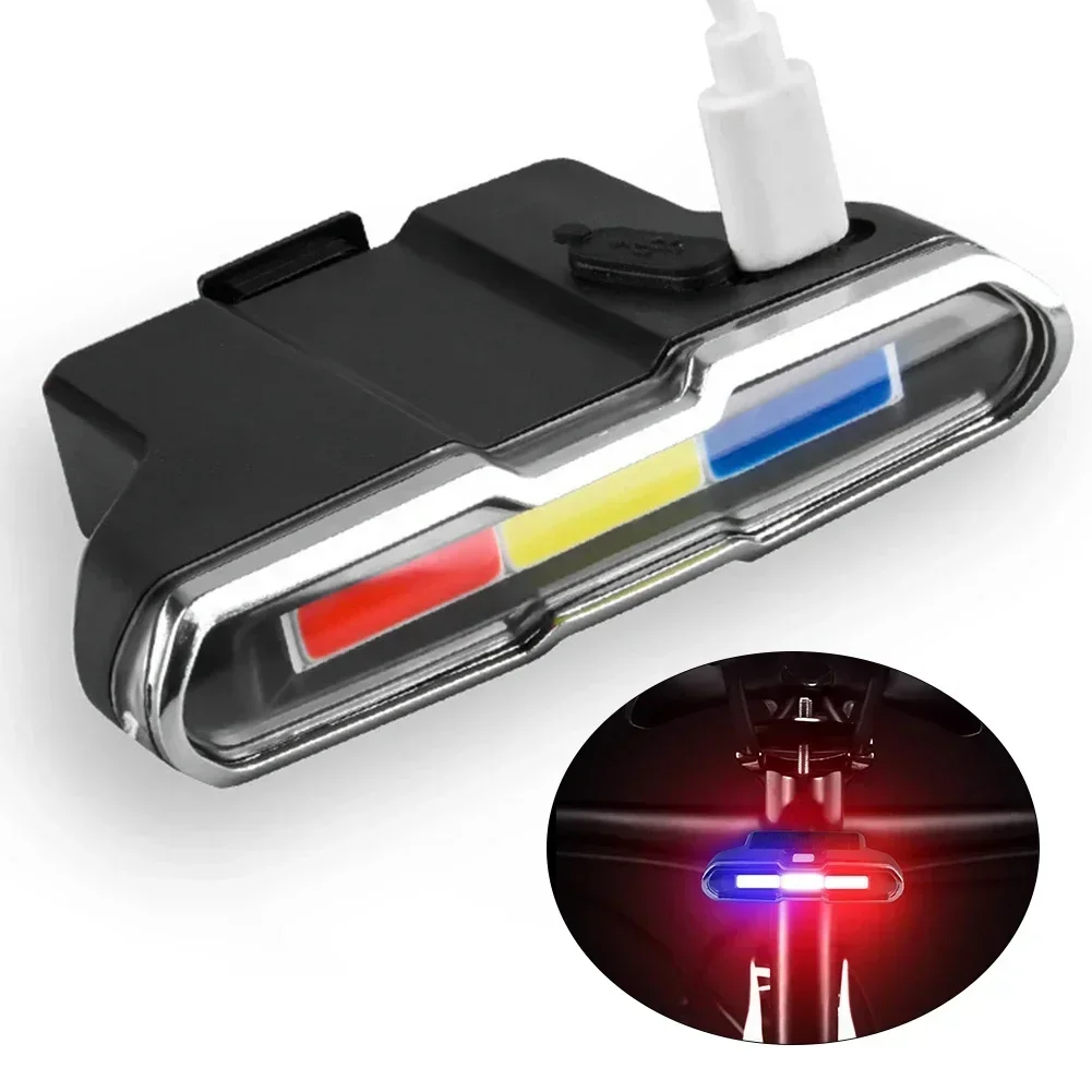 Specifications Bicycle Rear Light High Intensity Led Waterproof Visibility Convenient Charging Efficient Application