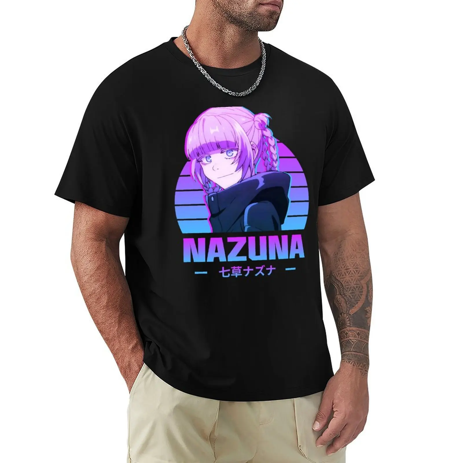 

Call of the Night - Nazuna retro T-Shirt graphic t shirts vintage anime shirt luxury designer mens t shirt