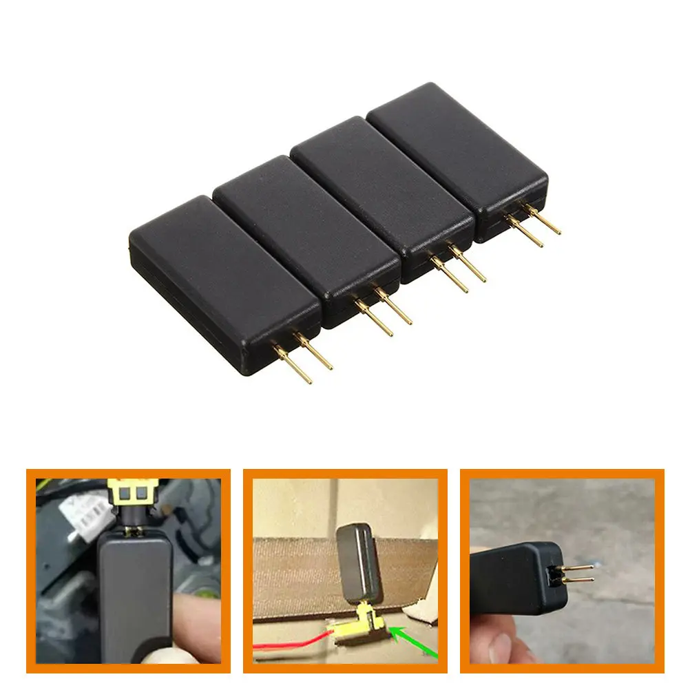 

Комплект из 4 мини-симуляторов подушек безопасности: диагностический прибор для обслуживания автомобилей, быстрое и точное решение для ремонта