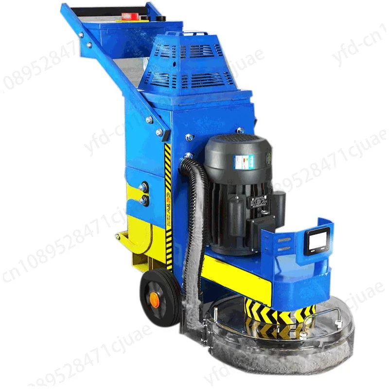 Epoxy Floor Grinder Dust-free Concrete Cement Floor Grinder Curing Polishing Paint Removal Grinder Epoxy Floor