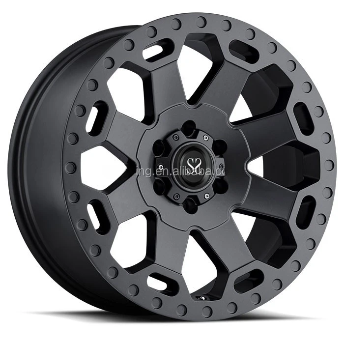 22 23 24 Inch Custom 4X4 Off-Road Truck Wheel With 5X139.7 6X139.7 8X170 8X165.1 And Negative ET OFFSET -44 -76 -101