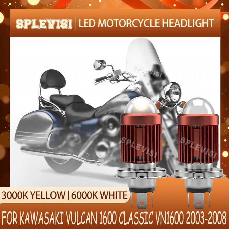 

Is Your Headlight Weak Upgrade to a 3070 Chip H4 LED! for Kawasaki Vulcan 1600 Classic VN1600 2003 2004 2005 2006 2007 2008
