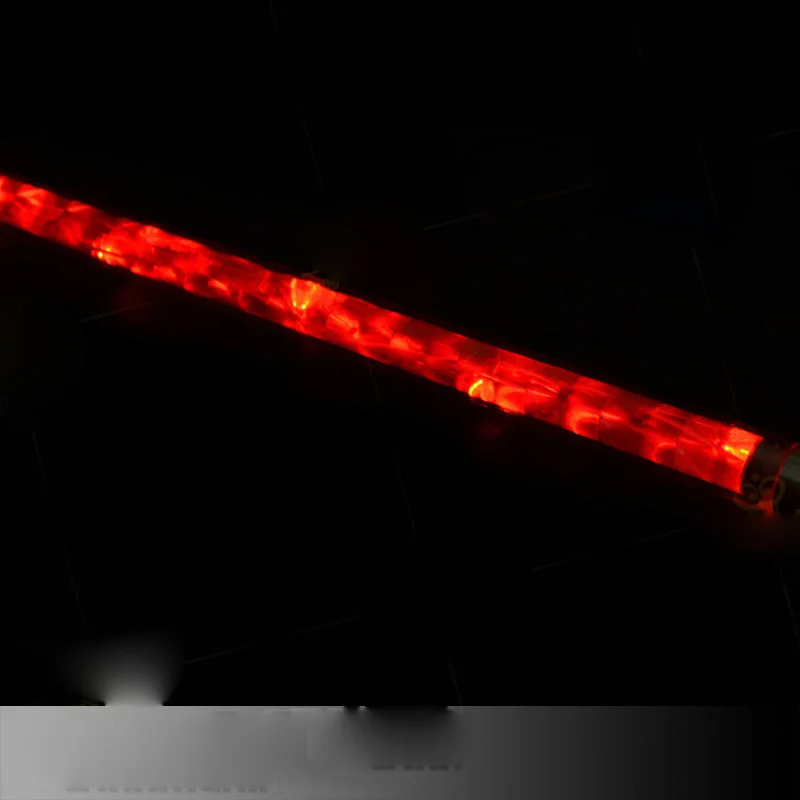 Cana de dança fluorescente (cinco/cores) truques de magia led flutuante dança vara mágico palco ilusões truques mentalismo prop