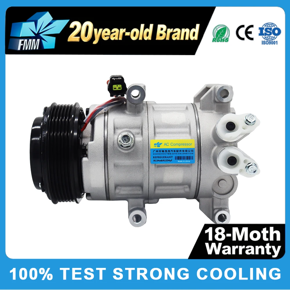 

12V Automotive Aircon Compressor Auto AC Compressor 4PK 8103100 - CR01 for Chang'an CS3 Car Air Conditioning Compressor