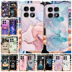 For Xiaomi 14T Pro 5G 2024 Fashion Marble Soft Silicone Clear Coque Protective Cover For Xiaomi 14T Bumper Mi 14T Pro Phone Case