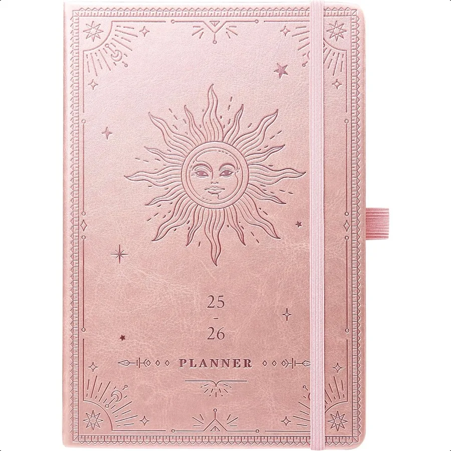 

20252026 Planner 20252026 Weekly Monthly Planner July 2025 June 2026 5.75 x 8.25 Faux Leather with Back Pocket 40 Notes Pages R