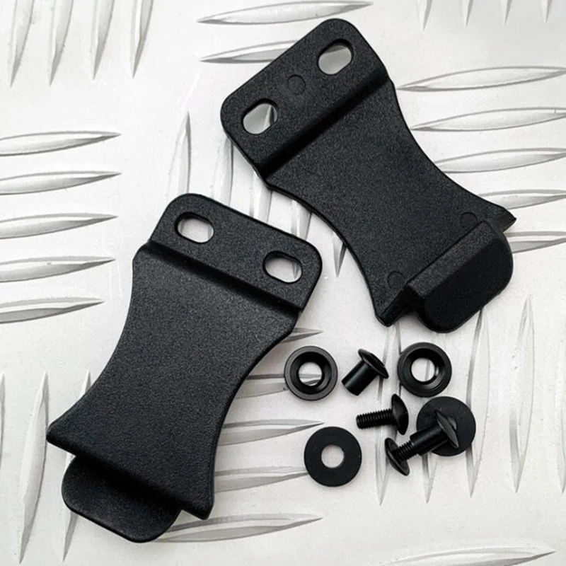 10 unids/lote Clips rápidos para cinturones de 1,5 pulgadas para cinturón Kydex Clip Loop con tornillo se adapta a aplicaciones pieza de herramienta