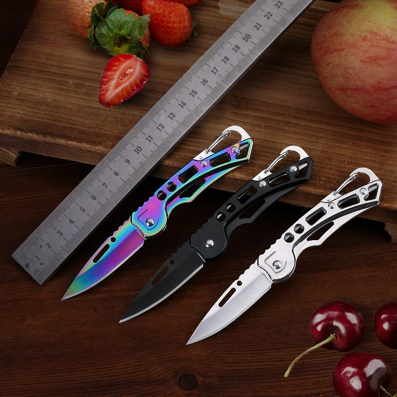 

Stainless Steel Folding Knife Survival Hunting Fruit Knife Portable Pocket Garden Grafting Knife for Camping Outdoor Fishing