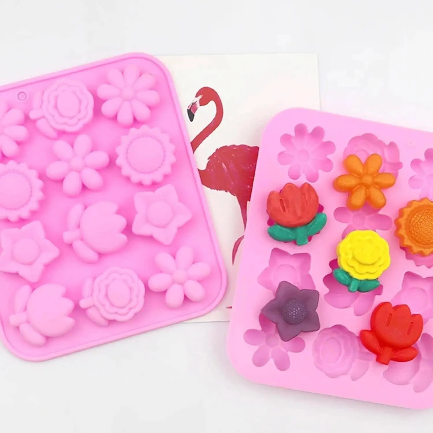 Daisy Kitchen Acceesories Sunflower Fondant Mold Baking Molds Silicone Mould Candy Food Grade Non-stick Pastry Chocolate Cookie