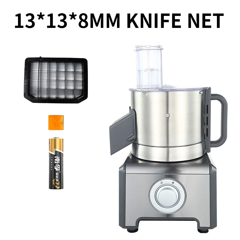 Vegetable dicing machine Commercial vegetable cutting machine Carrot dicing machine Potato shredded particle electric dicing mac