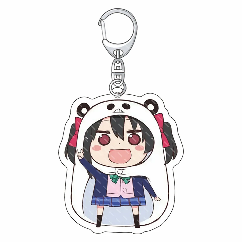 LoveLive! School Idol Project Hot Sale Anime Character Keychains Double-Sided Acrylic Keyrings Exquisite Pendant Decor Xmas Gift