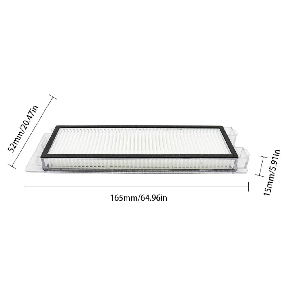Kit di accessori Roborock P10/Qrevo: parti di ricambio originali per robot aspirapolvere e scopa (include spazzole laterali/filtro HEPA/cuscinetti per scopa)