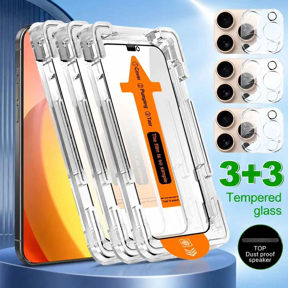 3+3 Stück Panzerglas für Google Pixel 10 10a 10 Pro XL 10 Pro Kameralinsen-Displayschutz für Google Pixel 9 9 Pro 9a 9 Pro XL