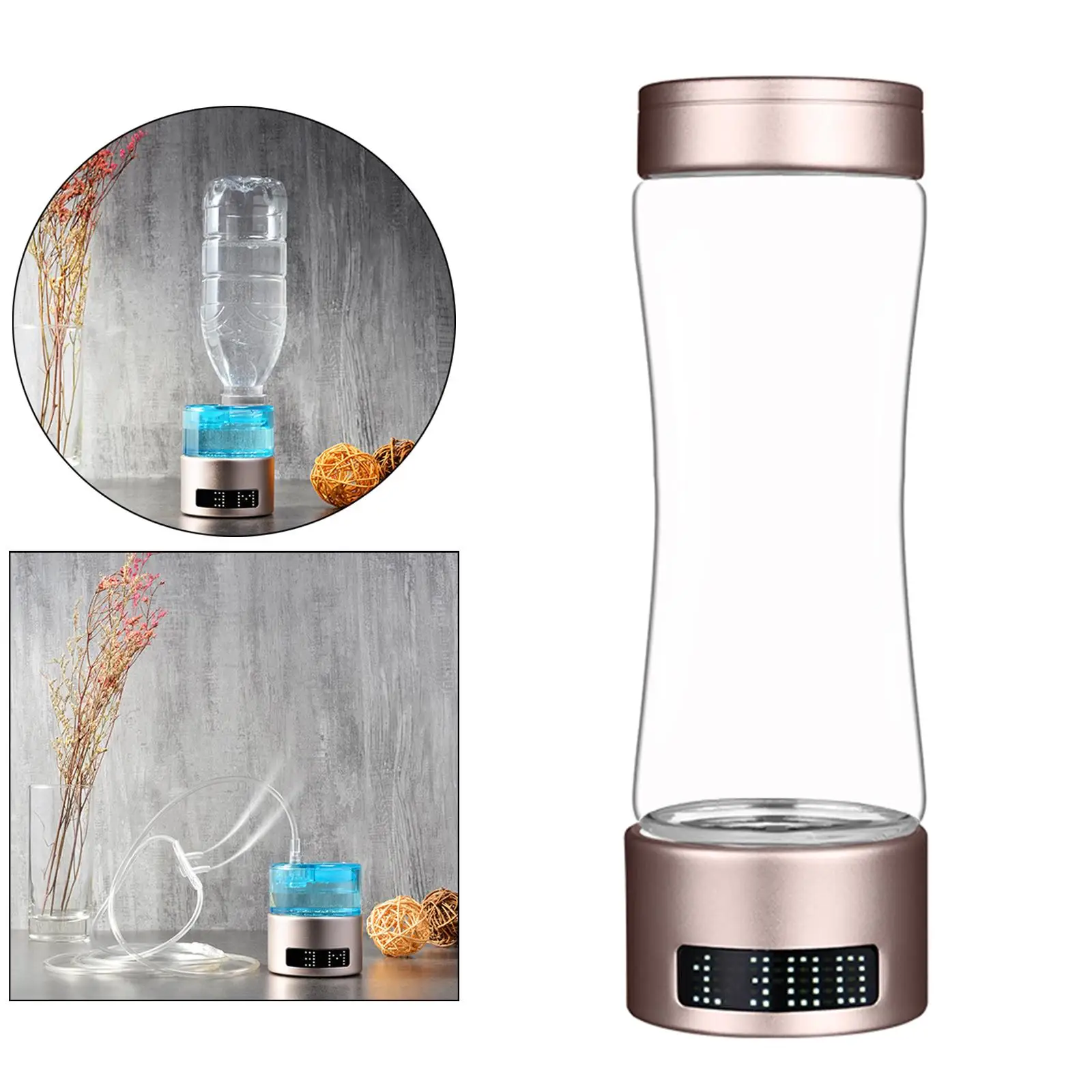 

400 мл богатая водородом чашка для воды USB аккумуляторная водородная чашка для домашнего путешествия автомобиля