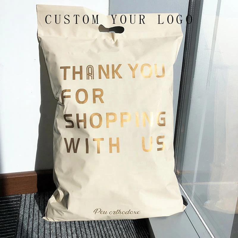 

Custom poly mailer self adhesive eco friendly poly mailer bags nude poly mailers with handle