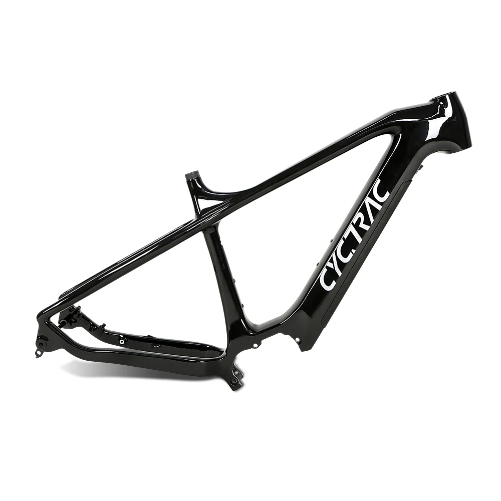 

2022 Enduro Carbon Ebike Frame CYC-EM8 Bafang Mid Drive Electric Bicycle Frames 29er Carbon Fiber T800 EMTB Frame