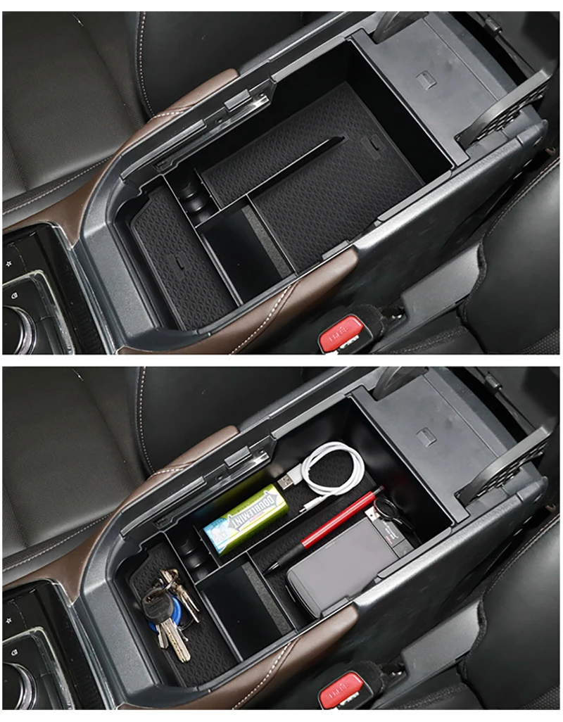 For Mazda CX-30 CX30 2020 2021 Car Accessories Center Armrest Storage Box Car Door Handle Storage Box Cover Container Organize