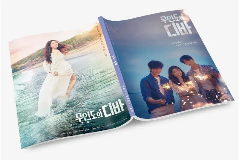 Diva on an uninhabited island Eun-Bin Park Hyo-jin Kim Photobook Set Poster Lomo Card Bookmark Badge Photo Album Clendar