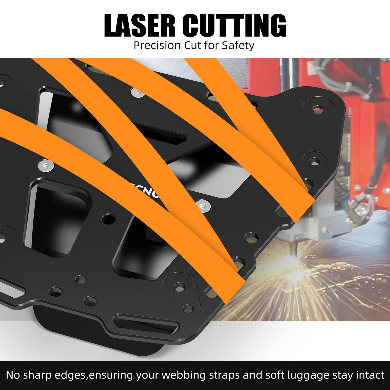 NICECNC Per Harley Sportster S RH1250S 2021-2024 Portapacchi posteriore Top Case Montaggio