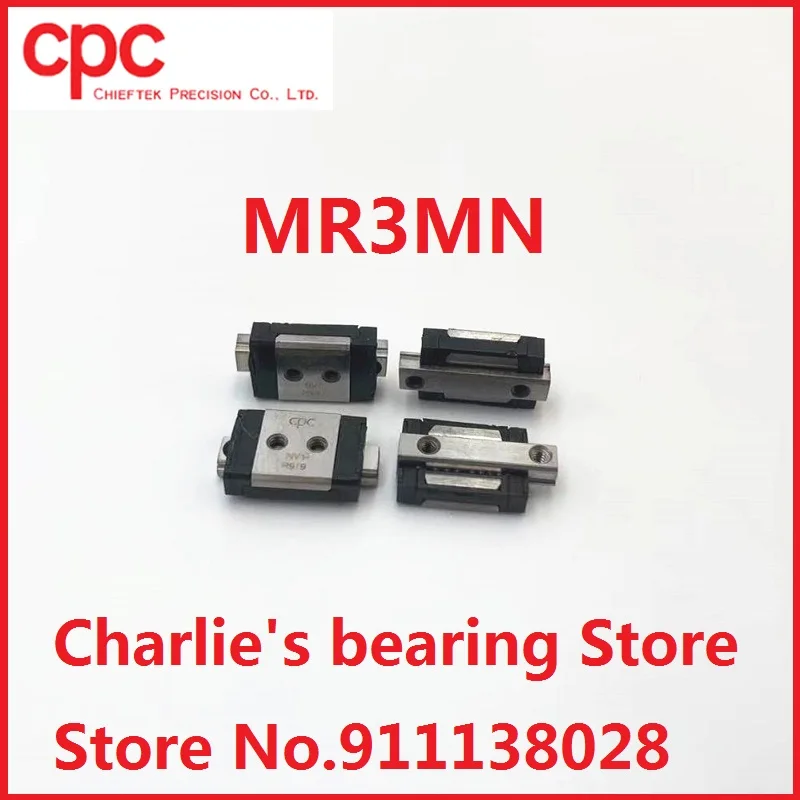 1pc 100% brand new taiwan original genuine CPC miniature linear guide block MR3MN