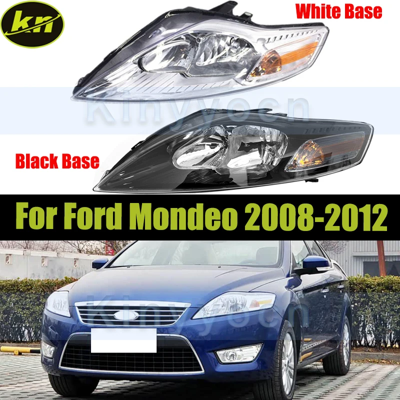 

Автомобильный галогенный передний бампер, фара для Ford Mondeo 2008-2012, галогенная фара