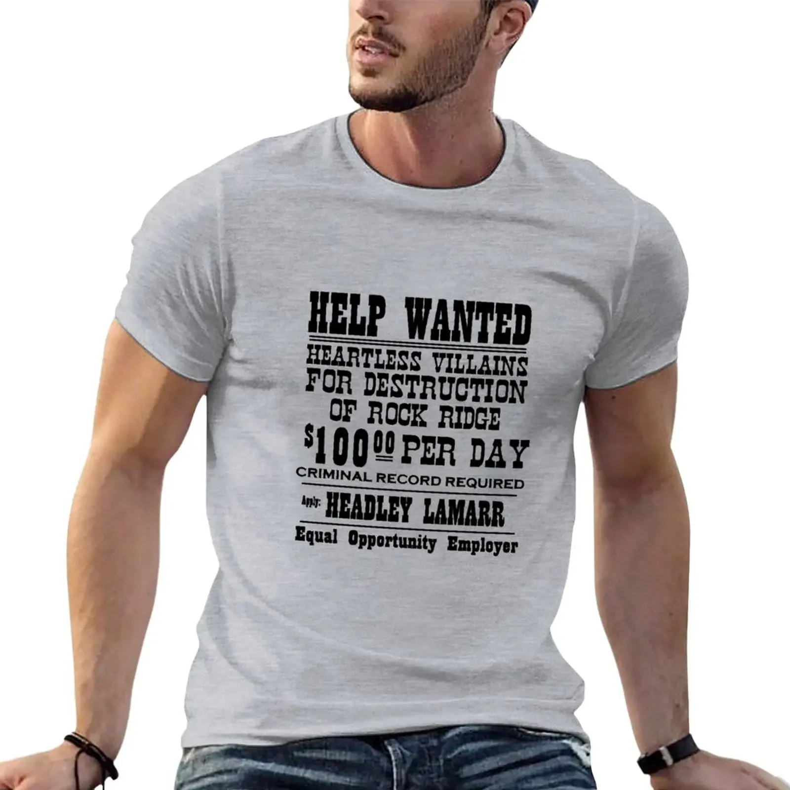 

Blazing Saddles Wanted Poster T-Shirt animal prinfor boys oversizeds black t-shirts for men