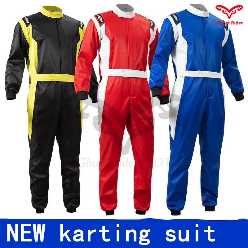 Summer Ice Silk Breathable Beach Off-road Kart Racing Suit ATV Outdoor Training Suit Rally Drift Racing Suit