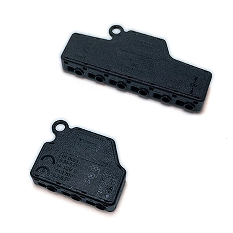 3/6 Port Sharing Box, Railway Model Distribution Hub for SMD LED Miniature DC Lamp Lighting System