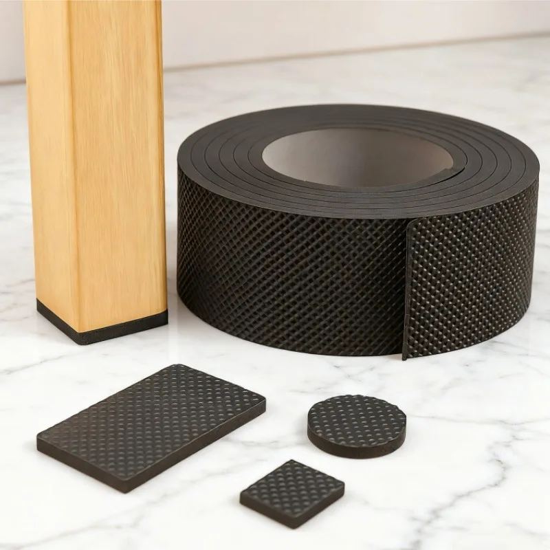 

Self-adhesive furniture leg pads anti-skid and scratch-proof chair covers DIY floor protection anti-skid pads