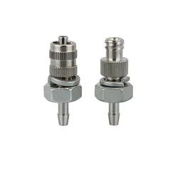 Luer Lock Adapter Fitting Dispenser Connector Metal Nickel Plated Brass Threading Plate Fixed Adapter Needle Conversion Gas Pipe