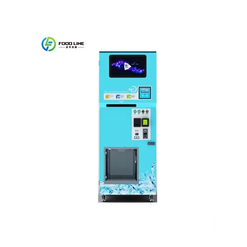 Hot Sale Self Service Coin Operated 160KG Ice Cube Commercial Vending  Ice Making Machines Customized