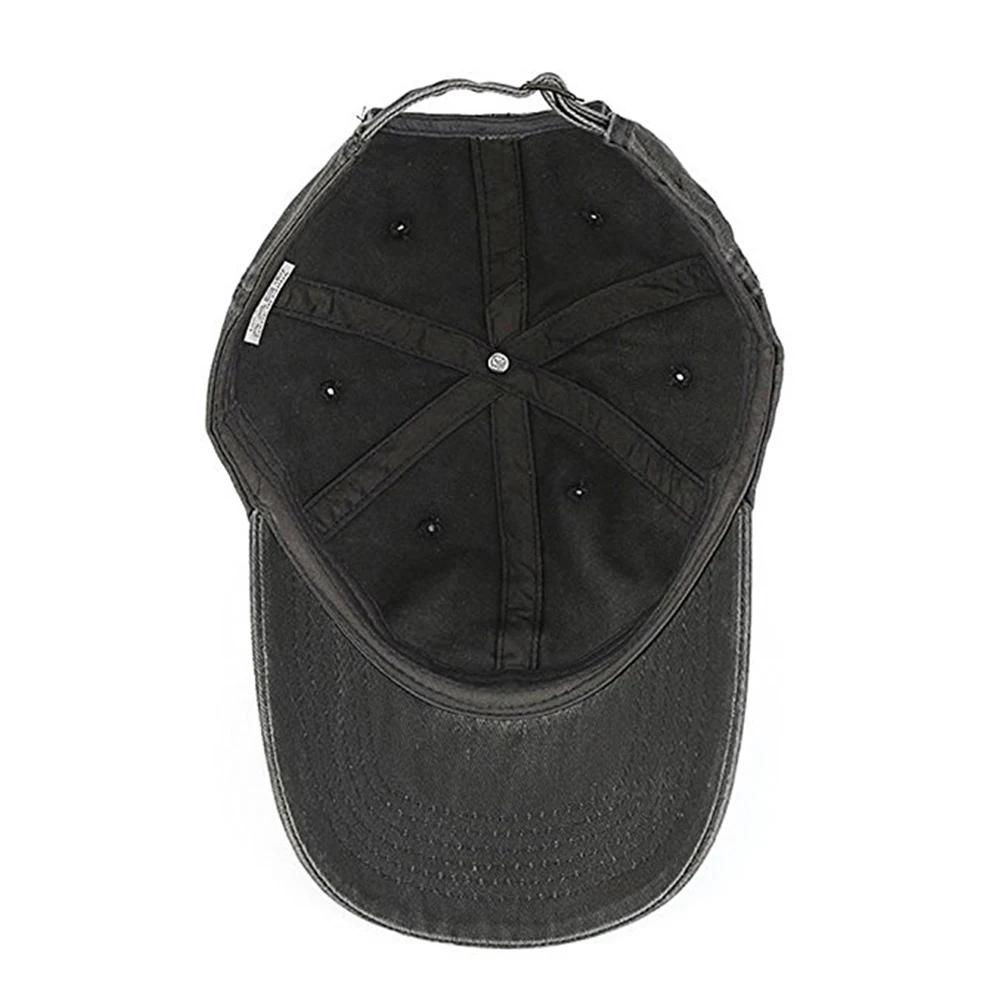 

Fashion Washed Dyed Cotton Twill Low Profile Adjustable Baseball Cap Brown 6 Eyelets Ventilated Comfort Dad Hat Curved Brim Sun