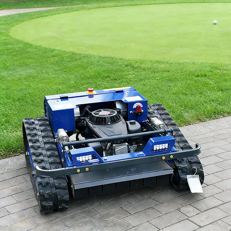 

Customized wireless remote-controlled track-type lawn mower, specially designed for orchards, farms, and land reclamation