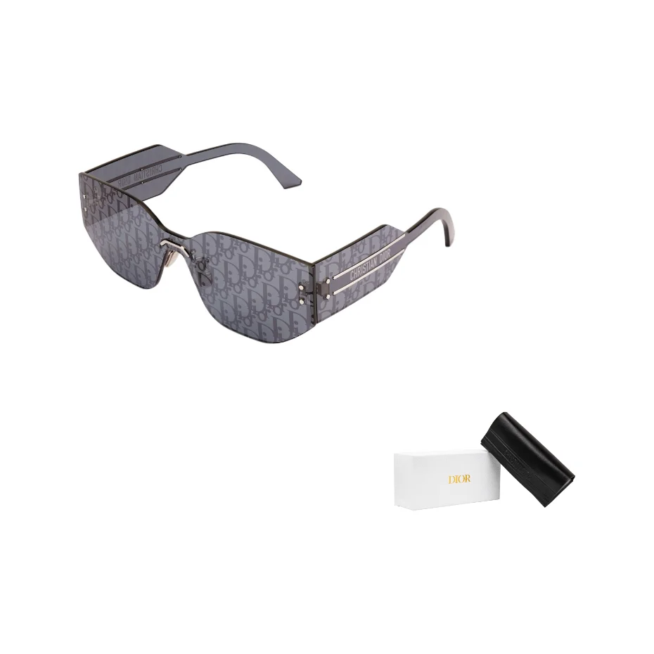 DIOR Irregular Shape Sunglasses Unisex Blue DIORCLUBM6UF0B8