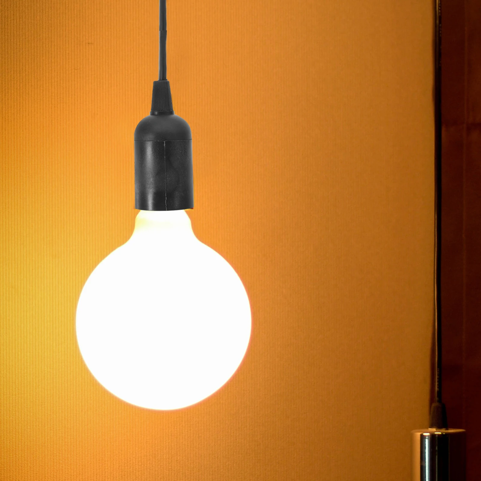 

1pcs Adjustable Head With Switch Plug In Hanging Lamp Pendant Light Cord Plastic Cable Lamp Accessory Socket Plug Corded Ceiling