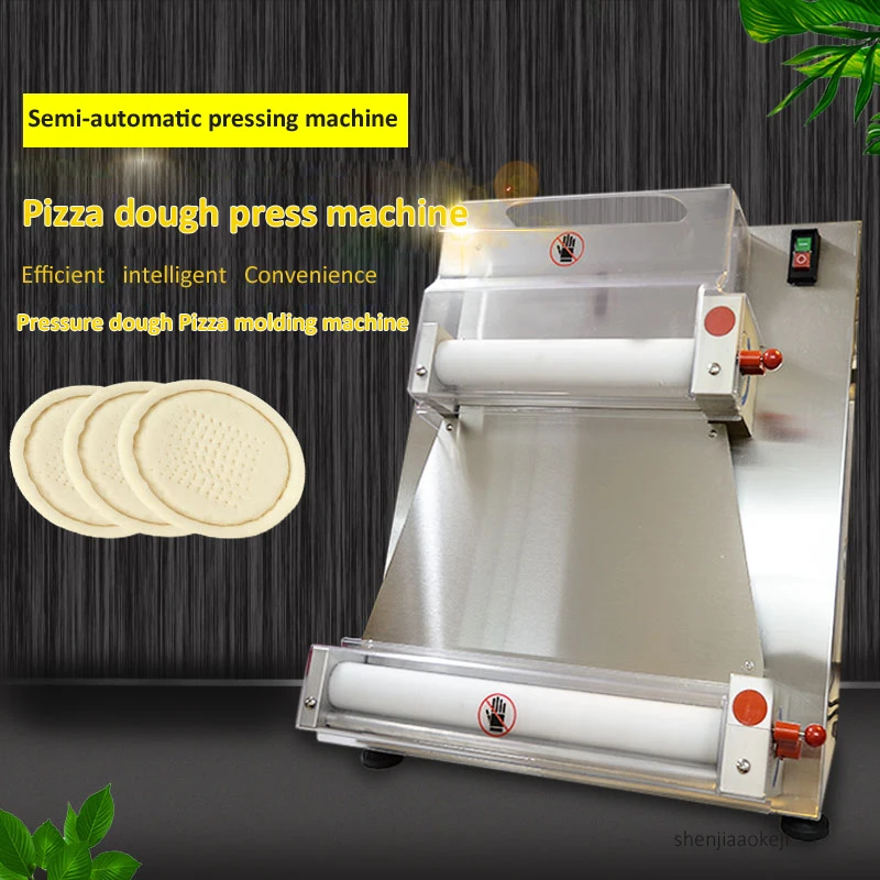 40ซม.Commercial แป้งกดอัตโนมัติไฟฟ้าเบเกอรี่แป้งพิซซ่า Roller Dough กดเครื่องพาสต้าไฟฟ้าเครื่อง