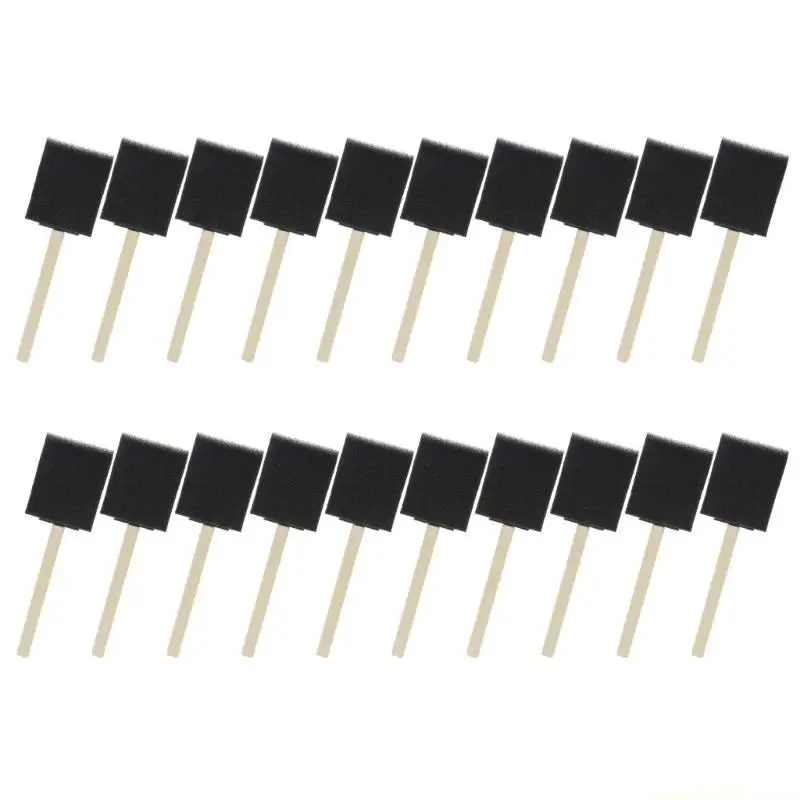 Foam Paint Brushes for Painting, Staining, Varnishes, Art Craft
